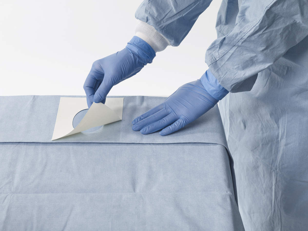 Euronda OP-Abdecktuch Spunlace mit Kleberand (Artikel 270225)