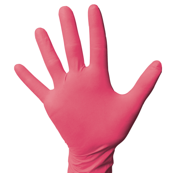 Monoart Einmalhandschuhe Nitril pink